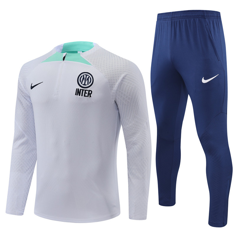 AAA Quality Inter Milan 22/23 Tracksuit - White/Green